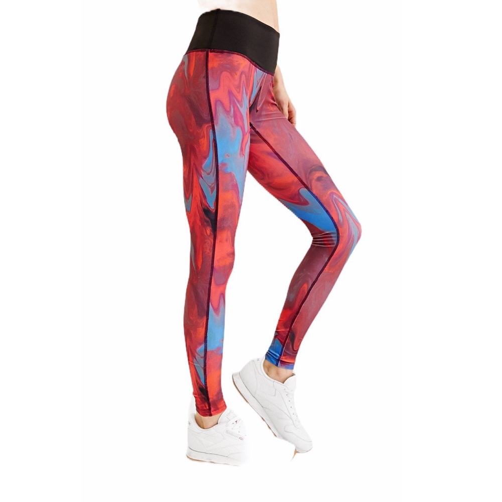 PRISMSPORT X Urban Outfitters | Marbled Leggings - Picture 4 of 9